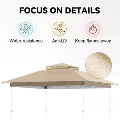 FUNG YARD 11' x 11' Outdoor Pop-up Gazebo Replacement Canopy