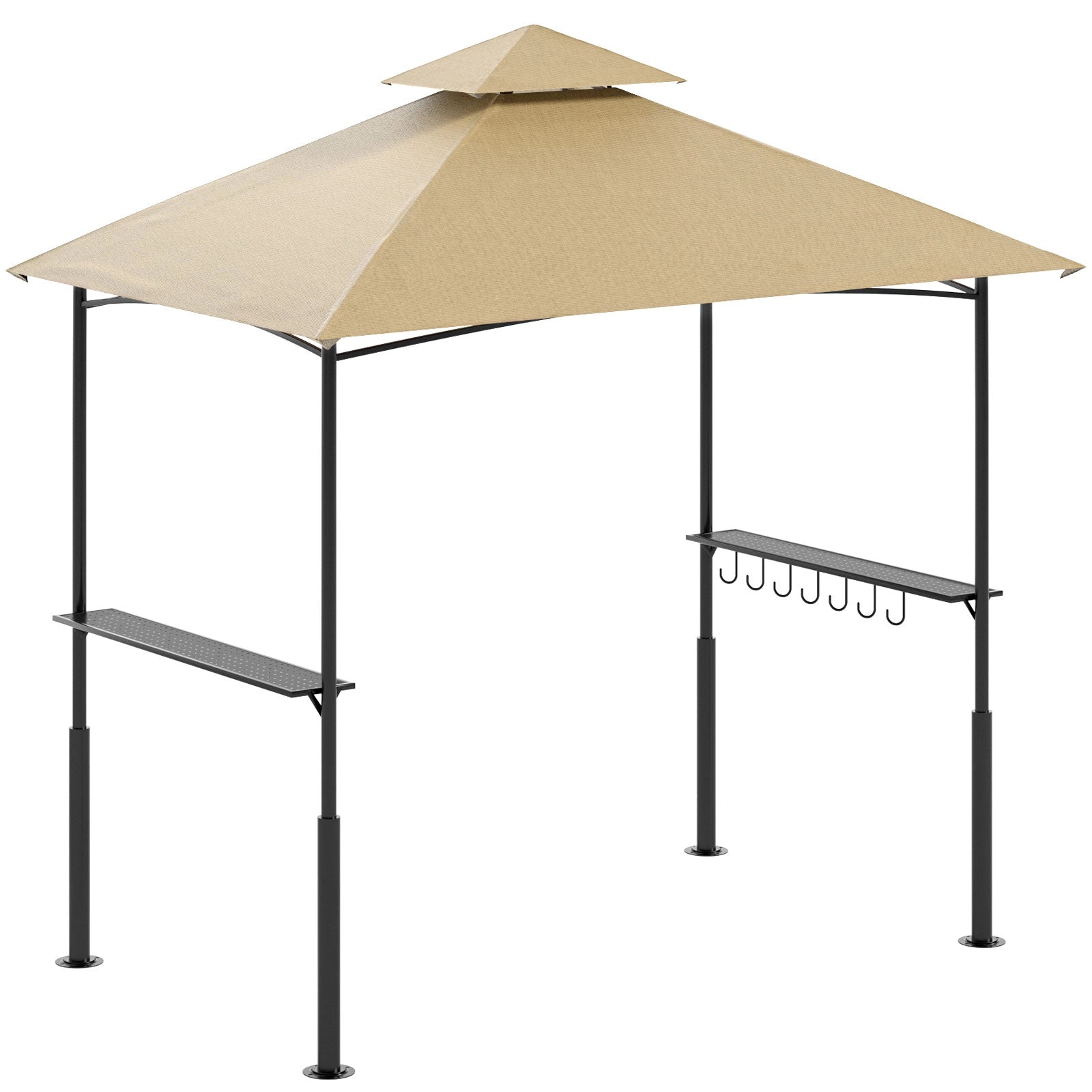 FUNG YARD 8' × 5' Outdoor Grill Gazebo for Barbecue